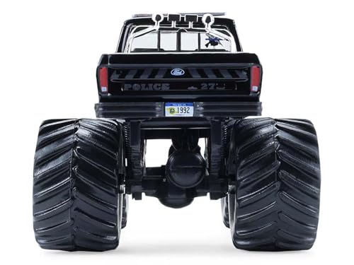 1979 F 250 Monster Truck Shelby Township Police 1:64 miniatura 5
