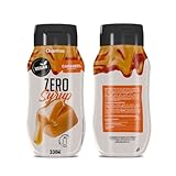 Quamtrax Nutrition - Sirope 0% Calorías - 330 ml - Bajo en calorías, sin azúcares añadidos, ideal para postres y batidos (Caramelo)