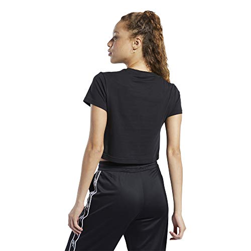 Image of Reebok Women's Solid Regular Fit Sports T-Shirt