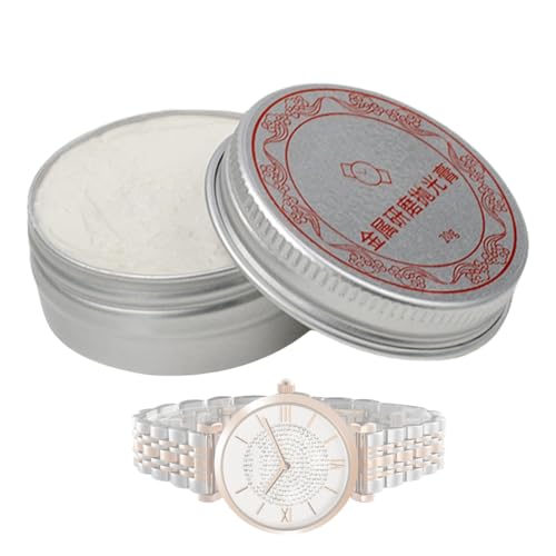 Crema Lucidante - Pasta Lucidante per Orologi | Rimuovi Graffi per Casse Orologio Oro Argento Gioielli in Plastica | Pasta Lucidare Orologi - Riparazione Facile Domestica