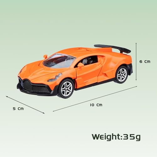 Image of Amazon Brand - Metal Die Cast 1:37 Bug | Orange | Collectible & Durable