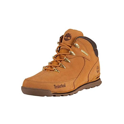 Timberland herr Euro Rock Hiker Chukka stövlar, Brunt veteintubuck - 43.5 EU