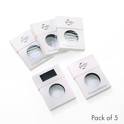 Lighthouse - Pack of 5 Single Slab Storage Boxes - Compatable with PCGS, NGC, ANACS with INTERCEPT Technology Corrosion Protection (2 5/8 x 1/2 x 3 1/2)