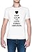 Keep Calm and Love Fondu Creusois Blanca Hombre Camiseta Tamaño 5XL White Men's tee Size 5XL