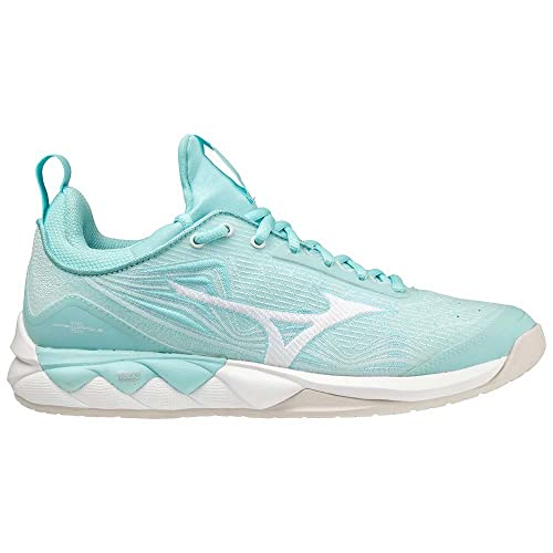 Image of Mizuno Wave Luminous 2 NB Women's Court Shoes - AW22 Blue