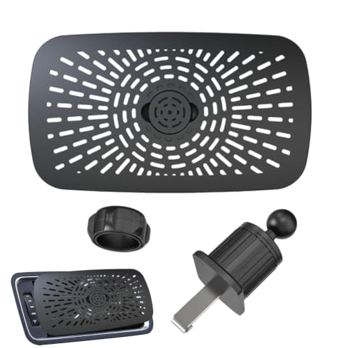 Car AC Air Vent Deflector - Adjustable Vehicle Vent Diverter | Redirects Airflow, Adjustable Angle Design, Easy clip on Installa