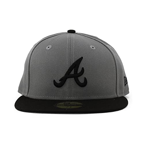 [j[G] 59FIFTY Ag^ u[uX yMLB TEAM-BASIC FITTED CAPz ATLANTA BRAVES 5950 Xq O[ ubN (7-1/2(59.6cm)) [sAi]