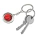 Leddy Living Llavero de bolsillo con pelota de baloncesto giratorio Imagen de Leddy Living Llavero de bolsillo con pelota de baloncesto giratorio
