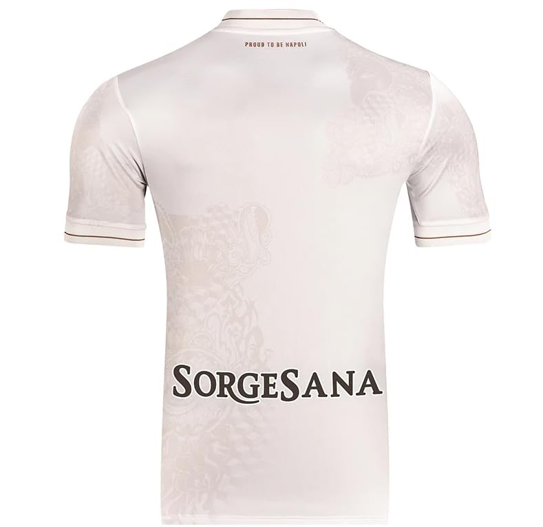 SSC Napoli Maglia Gara Away Ea7 T-Shirt Mixte (Lot de 3)