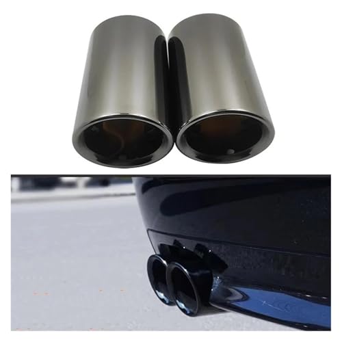 Embout Echappement Silencieux Argent pour BMW F30 E90 E92 Série 3 - 2