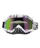 CRG Sports Motorcycle Goggle Motocross ATV Dirt Bike Off Road Racing Goggles for Man, Woman, Adult