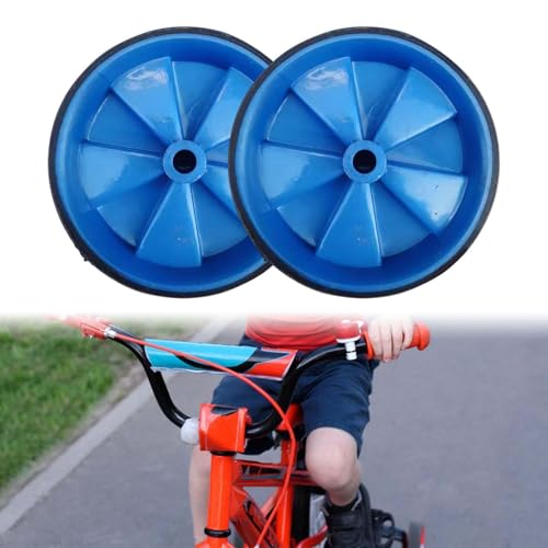 Ruedas de entrenamiento para bicicleta infantil, soporte trasero silencioso y estable, reemplazo para equipo de ciclismo, color azul miniatura 2