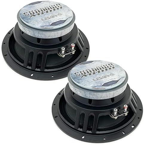 Miniatura 3 de Par de altavoces Sundown Audio LCMR-8 Midranges 8" 100W RMS 8-Ohms
