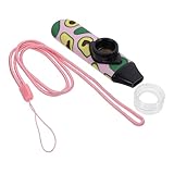 DECHOUS Kazoo Musikinstrument aus ABS Kunststoff Tragbares Mundinstrument mit Anti Verlust Lanyard Kompakt für Gitarre Ukulele und Violine Geschenk für Anfänger und Musikliebhaber