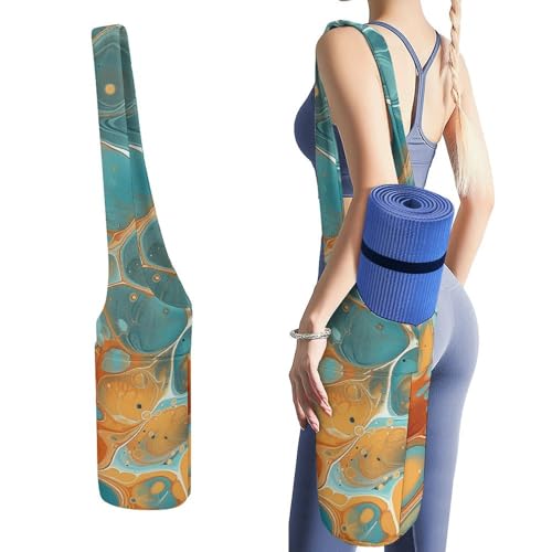 Sac pour tapis de yoga bicolore idéal pour vos séances de fitness en studio