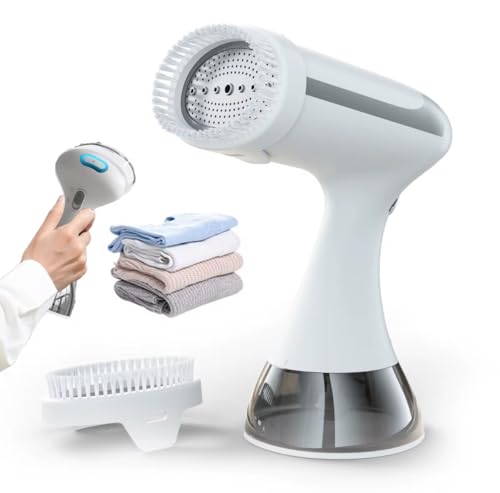 13 Best Handheld Steamers for Clothes That Make Wrinkle Removal a Breeze 14 CKIKH Handheld Steamer for Clothes, 2000W Powerful Clothes Steamer, 9-Second Fast Heat-up, Strong Penetrating Steam Iron