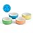 Elk and Friends Kids Porcelain Bowls with Silicone Suction Sleeve | Kids/Toddler/Baby Feeding | Microwave & Dishwasher Safe | Non slip | Cereal/Soup/Snack Dishes & Dinnerware