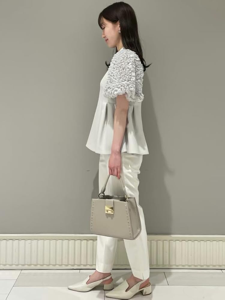 Amazon | 襟付きブラウス CWFB251124LGRY36 | シャツ・ブラウス 通販