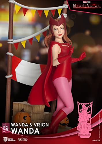 Beast Kingdom Toys WandaVision diorama PVC D-Stage Wanda 16 cm, Red - Image 4