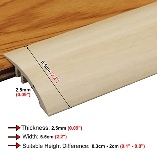 Seuil de transition PVC pour sécuriser un sol dénivelé intérieur - 3