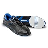 Brunswick Men's Flyer Bowling Shoes, Black/Blue, 8.5