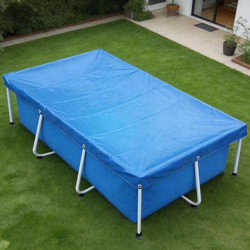 Cobertor rectangular para piscina de 14ft x 7ft miniatura 6
