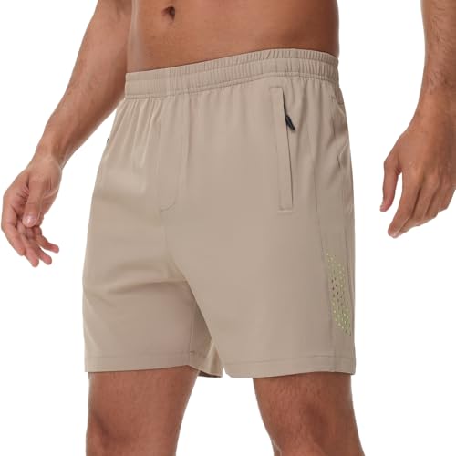 Blaosn Mens Athletic Running Shorts Gym Sport Workout Golf Hiking 9/7/5 Inch Basketball Sweat Shorts Casual Summer Outfits