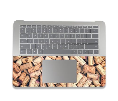 Image of MightySkins Carbon Fiber Skin Compatible with Microsoft Surface Laptop Studio 2 (2023) Full Wrap Kit - Corks | Protective, Durable Textured Carbon Fiber Finish | Easy to Apply | Made in The USA