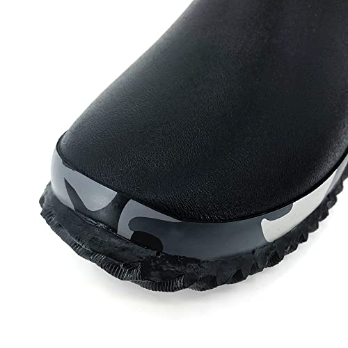 Image of SYLPHID Men's Garden Shoes Women's Rain Shoe Waterproof Neoprene Camp Booties for Camping, Lawn Care, Gardening and Yard Work