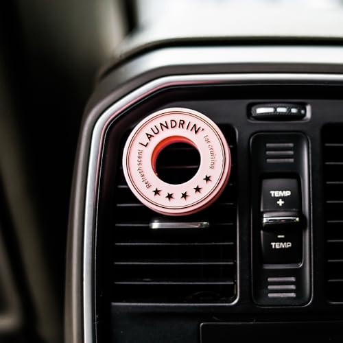 Image of Laundrin Car Fragrance Classic Fiore - Air Freshener Vent Clip - Clip-On CarFresheners - Air Freshener Automotive - CarFragrance - Car Accessories for Men - CarEssentials for Women