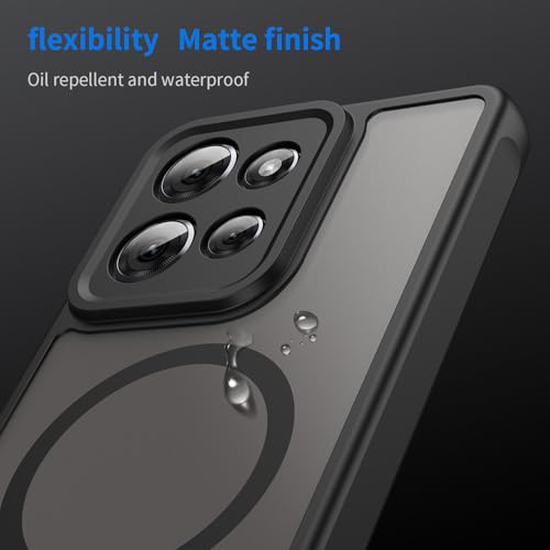 Image of Compatible with Moto G Play 2025 Case Cover,Compatible with MagSafe,Anti-Fall,Compatible with Motorola Moto G Power 2025 / Moto G 5G (2025) XT2513V T2513-1 Cell Protective Phone Case Black