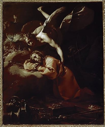 Affiche Le Christ dans le jardin Francesco Del Cairo pour décoration murale salon