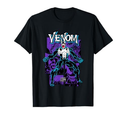 Marvel Comics Venom Vintage Villain Comic Cover T-Shirt