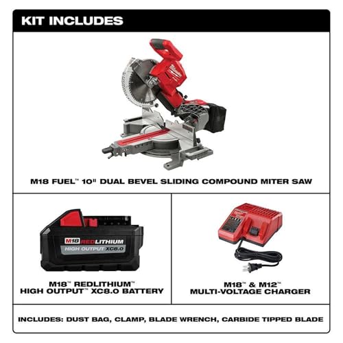 Sliding Compound Miter Saw with Double Bevel