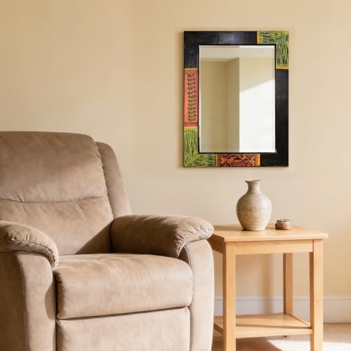 Image of AAKRITI ART CREATIONS Handcrafted Decorative Wall Mirror