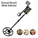 allsun Metal Gold Detector Adults & Beginners with Advanced Ground Balance Technology, 11.5