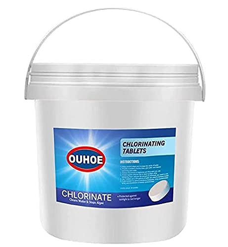 BOOLLY-CUBES chlorinating Tablets Swimming Pool, Chlorine Swimming Pool Tablets,Chlorine Granules for Swimming Pool