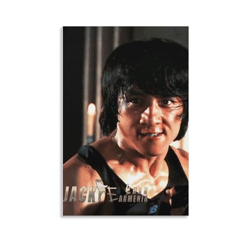 JACKIE CHAN�W���b�L�[�E�`�F�� �����̃J���t�[�o�D (1) �z�[������ �p�l�� �ǃA�[�g ����Ǌ|�� �G�� �ŉ� �|�p��i �C���e���A08x12inch(20x30cm)