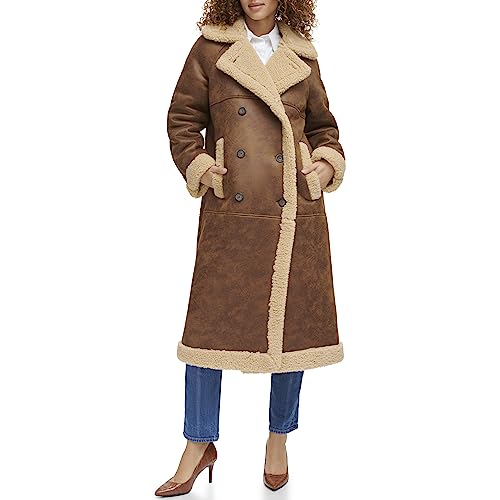 Levi's Women's Faux Shearling Long Coat2