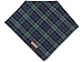 Unique Style Paws Dog Christmas Bandanas 1PC Washable Cotton Triangle Green Plaid Dog Scarfs for Small Medium Large Dogs and Cats