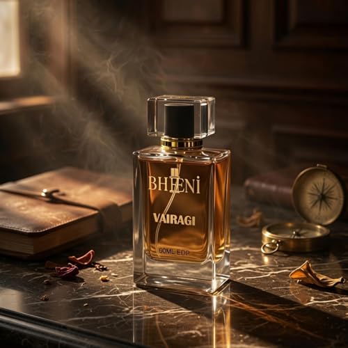 Image of Vairagi Eau De Parfum for Men | Oud Rose Saffron Incense Perfume | Long Lasting EDP 60ml | Premium Luxury Fragrance | Gift for Him