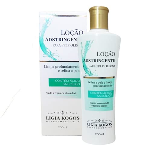 Loção Adstringente Pele Oleosa ou Mista 200ml Ligia Kogos Dermocosméticos