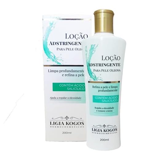 Loção Adstringente Pele Oleosa ou Mista 200ml Ligia Kogos Dermocosméticos