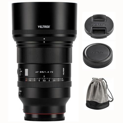 Image of VILTROX 85mm f1.4 Pro FE Auto Focus STM Full Frame Portrait Lens for Sony E Mount Camera a7 a7C a7RⅡ a7SⅢ a7Ⅲ a7Ⅳ a7RⅢ a7RⅣ a9 A1 FX3 A9 A7M3 A7M2 A7S2 a6400 a6500 a6600 a6700 FX30 PSW-FS5 zv-e10 ev10