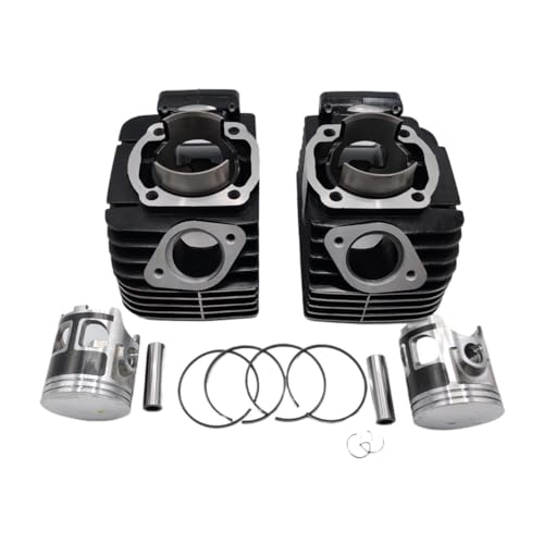 Kit cylindre avec segments et axe de piston pour moto RD350 1973-1975