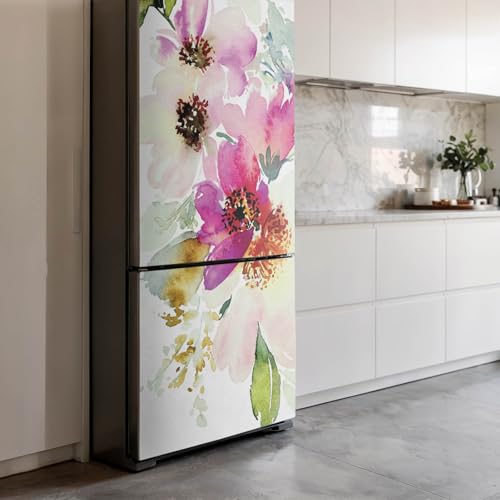 Sticker auto-adhésif 70x190 pour masquer les défauts du frigo