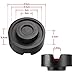 DEDC Floor Jack Pads 2 Pcs,Universal Pinch Weld Side Protector Rubber Pucks/Pads, Car Lift Frame Rail Protection Accessories