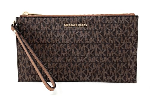 Chiusura con zip e logo Michael Kors sul davanti