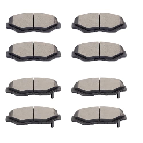 Image of SCITOO D537 D914 Front Rear Ceramic Brake Pads Sets Fit For Acura ILX 2013-2015,For Honda Civic 2012-2015,For Honda For Accord 2003-2007