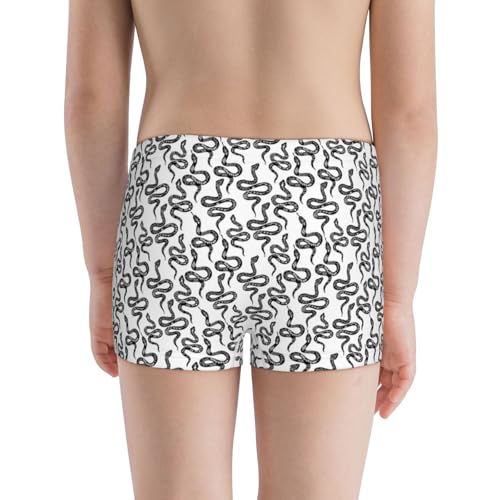 Boys' Cotton Boxer Brief Soft Underwear-Snake3